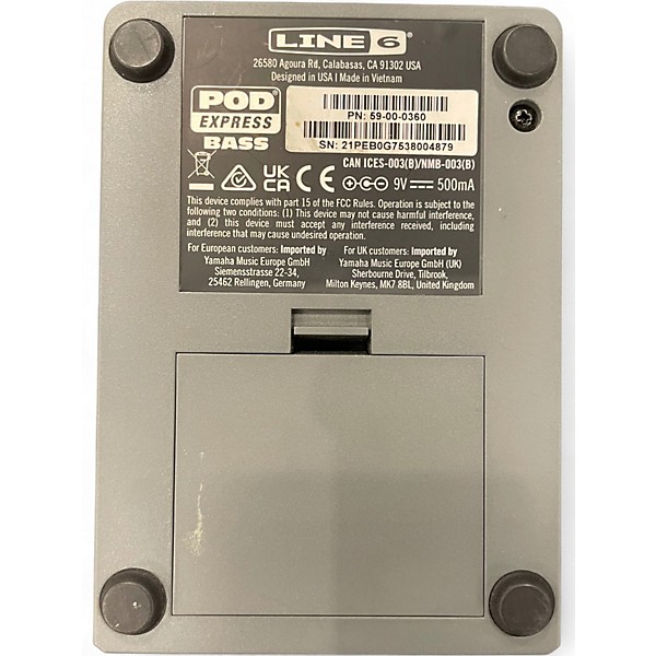 Used Line 6 POD EXPRESS BASS Effect Processor