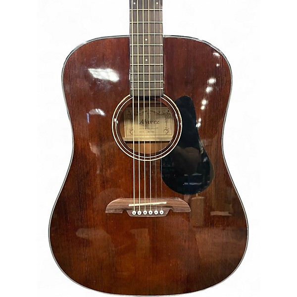 Used 2020s Alvarez RD8BR Brown Acoustic Guitar