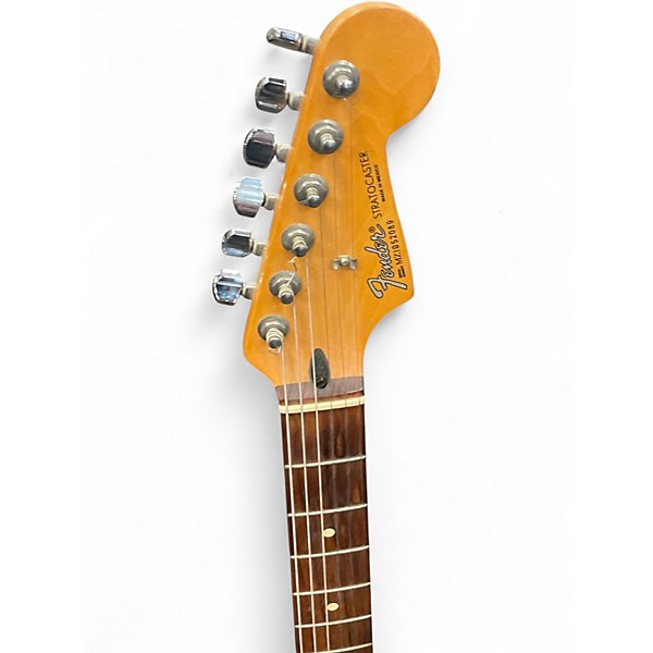 Used Fender Player Stratocaster HSS Black Solid Body Electric Guitar