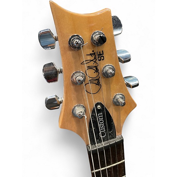 Used PRS SE Custom 24 ELECTRIC GREEN Solid Body Electric Guitar