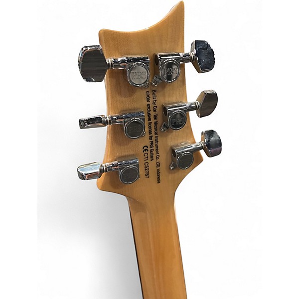 Used PRS SE Custom 24 ELECTRIC GREEN Solid Body Electric Guitar