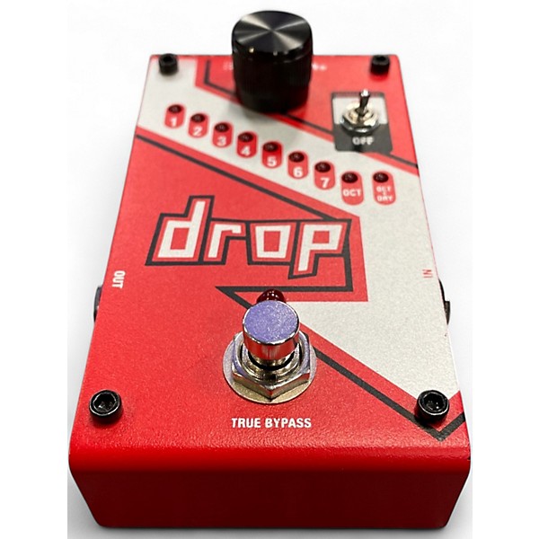 Used DigiTech The Drop Polyphonic Drop Tune Pitch-Shifter Effect Pedal