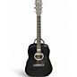 Used Martin DX Johnny Cash Black Acoustic Electric Guitar thumbnail