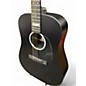 Used Martin DX Johnny Cash Black Acoustic Electric Guitar