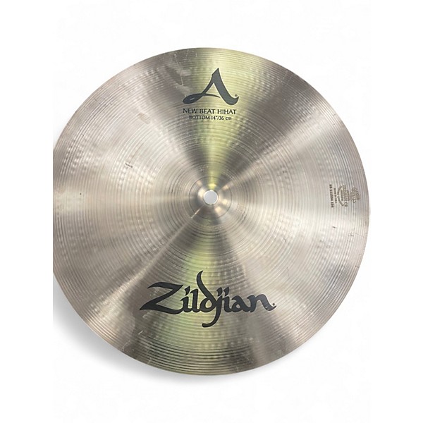 Used Zildjian 14in New Beat Hi Hat Pair Cymbal