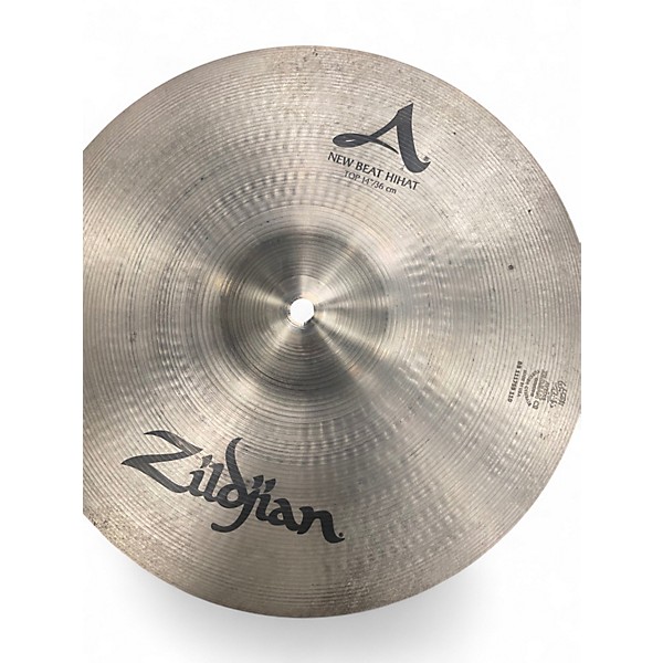 Used Zildjian 14in New Beat Hi Hat Pair Cymbal