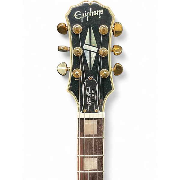 Used Epiphone G400 Custom Alpine White Solid Body Electric Guitar