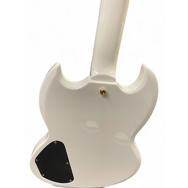 Used Epiphone G400 Custom Alpine White Solid Body Electric Guitar