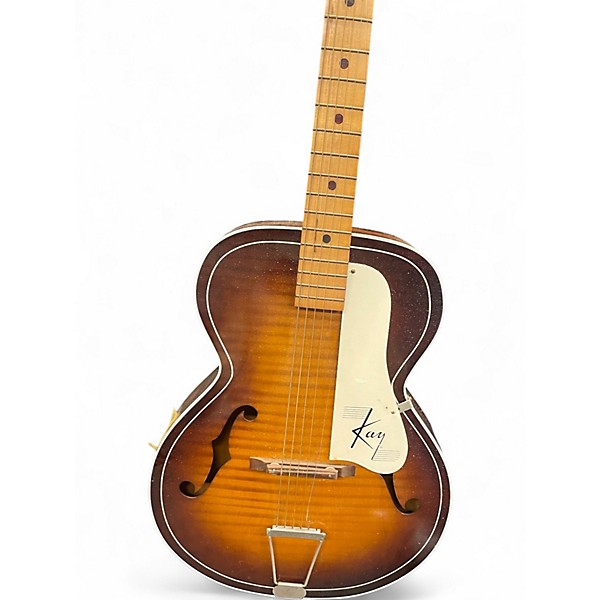Used Kay ARCHTOP Natural Acoustic Guitar