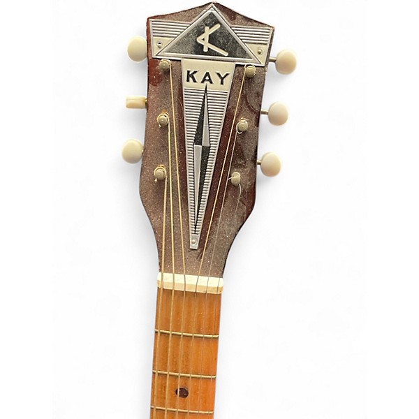 Used Kay ARCHTOP Natural Acoustic Guitar