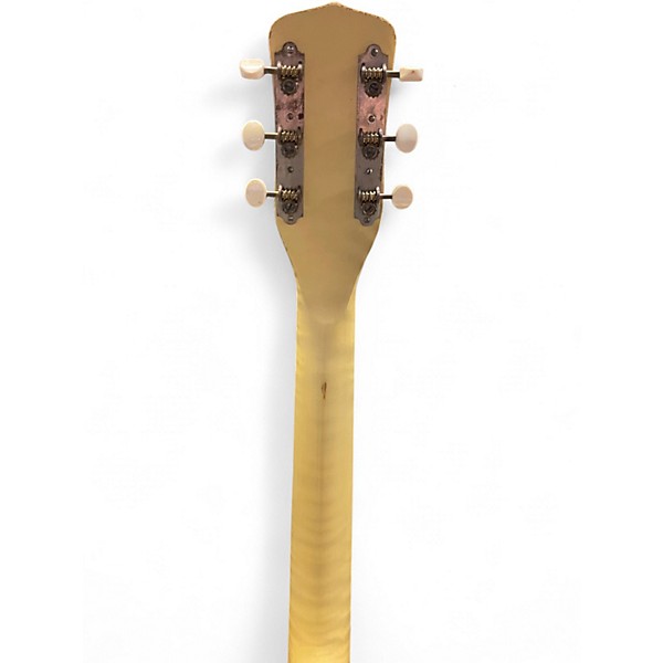 Used Harmony ARCHTOP Antique White Acoustic Guitar