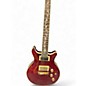 Used Harmony Flower Pot inlay Red Solid Body Electric Guitar thumbnail