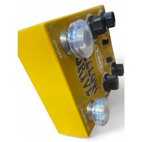 Used T-Rex Engineering Yellow Drive Distortion Effect Pedal