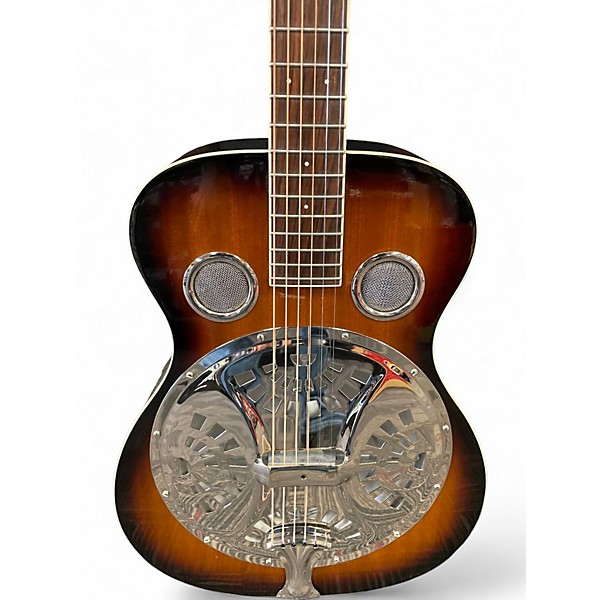 Used Regal RD40 Vintage Sunburst Resonator Guitar