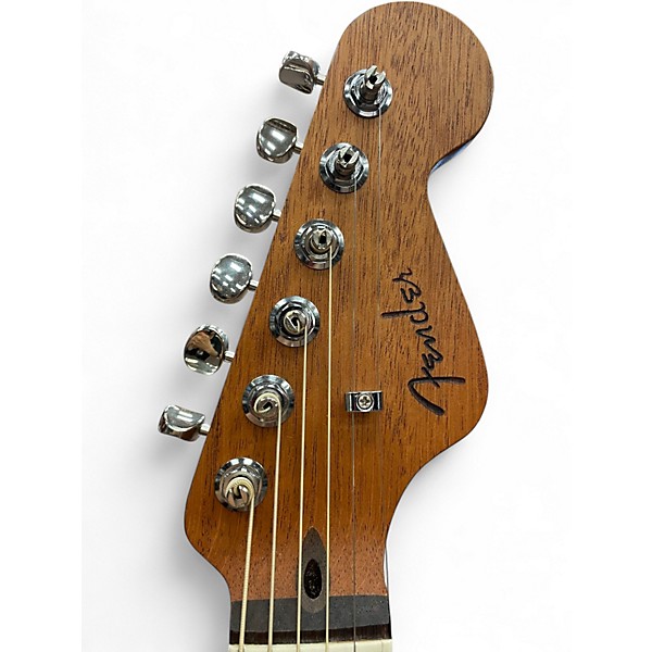 Used 2023 Fender Highway Dreadnaught natural rosewood Acoustic Electric Guitar