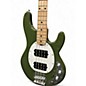 Used Sterling by Music Man Ray4 HH OLIVE GREEN Electric Bass Guitar