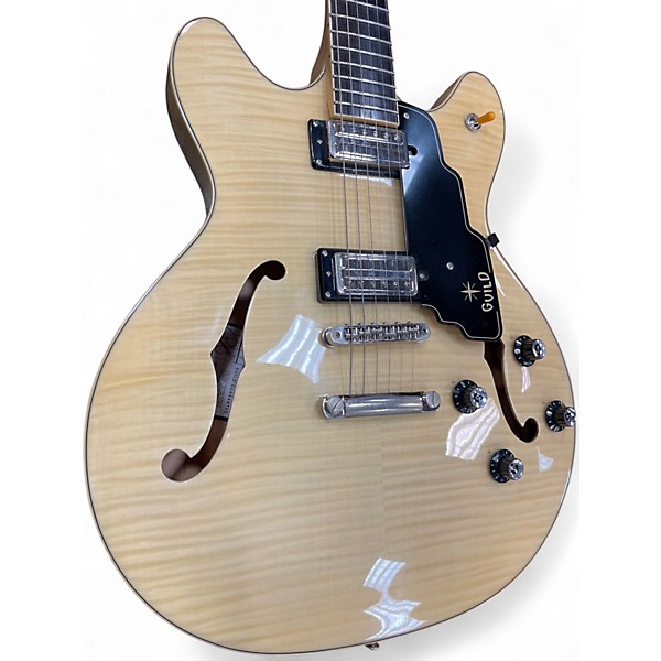 Used Guild Starfire IV Blonde Hollow Body Electric Guitar
