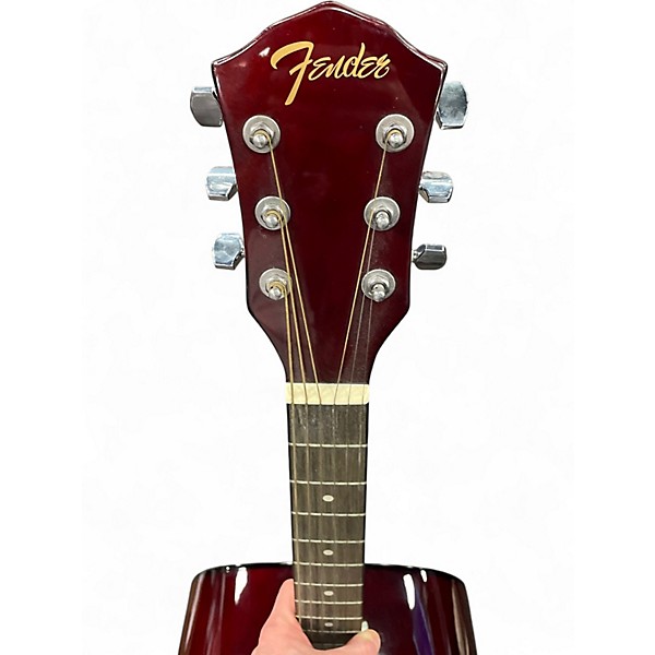 Used Fender FA125 Natural Acoustic Guitar