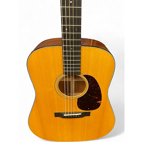 Used Martin D18 Natural Acoustic Guitar