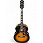 Used Epiphone j 200 studio 2 Color Sunburst Acoustic Electric Guitar thumbnail