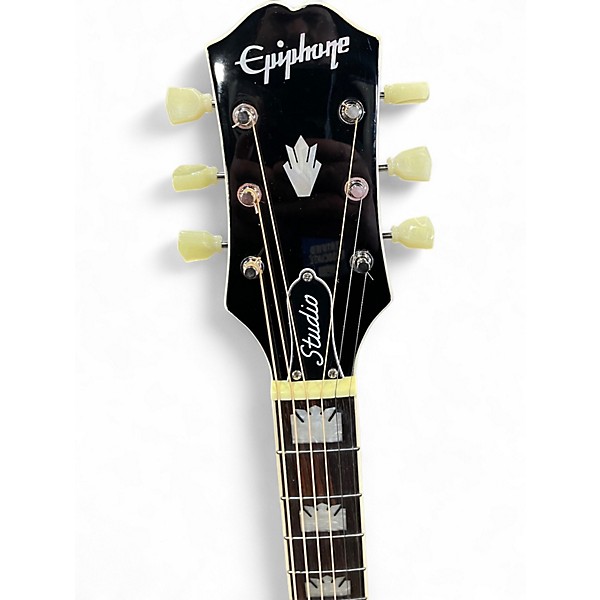 Used Epiphone j 200 studio 2 Color Sunburst Acoustic Electric Guitar