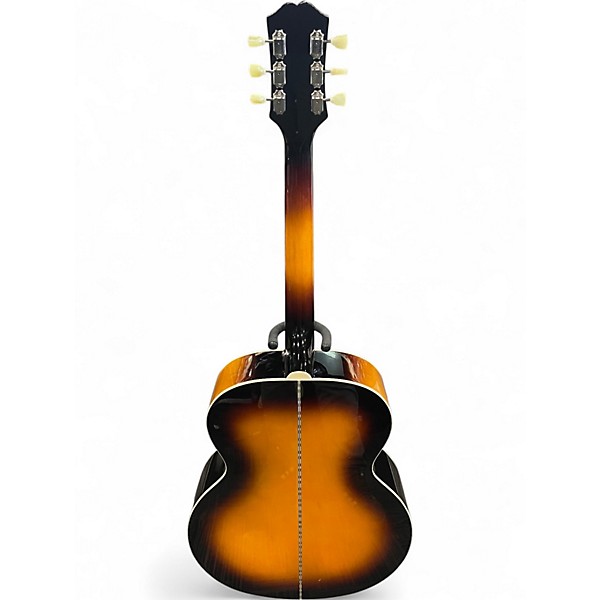 Used Epiphone j 200 studio 2 Color Sunburst Acoustic Electric Guitar