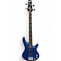 Used Ibanez GIO SHORT SCALE Blue Electric Bass Guitar thumbnail