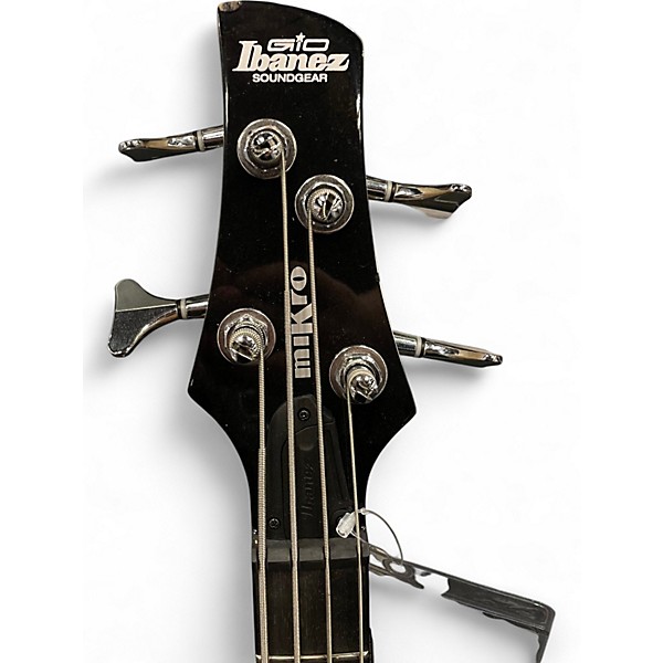 Used Ibanez GIO SHORT SCALE Blue Electric Bass Guitar