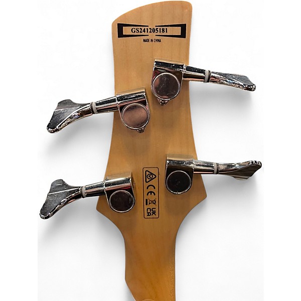 Used Ibanez GIO SHORT SCALE Blue Electric Bass Guitar