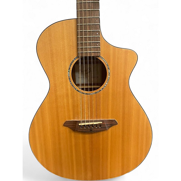 Used Breedlove AC250/SM-12 Natural 12 String Acoustic Electric Guitar