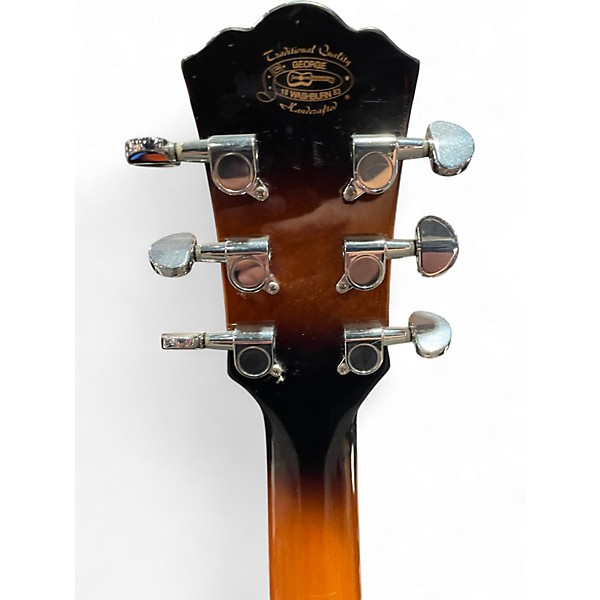 Used 2017 Washburn EA15ATB Tobacco Burst Acoustic Electric Guitar