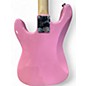 Used Squier Mini Stratocaster Pink Solid Body Electric Guitar
