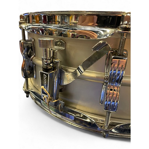 Vintage 1970s Ludwig 4.5X14 Acrolite Snare Silver Drum