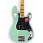Used Squier Classic Vibe 1970S Precision Bass SURF GREEN Electric Bass Guitar