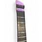Used Legator ghost super shred 8 flame purple Solid Body Electric Guitar