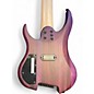 Used Legator ghost super shred 8 flame purple Solid Body Electric Guitar