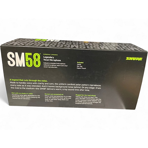 Used Shure SM58LC Dynamic Microphone