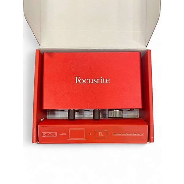 Used Focusrite Scarlett Solo Gen 3 Audio Interface