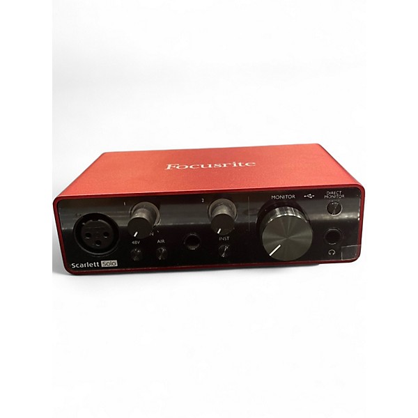 Used Focusrite Scarlett Solo Gen 3 Audio Interface