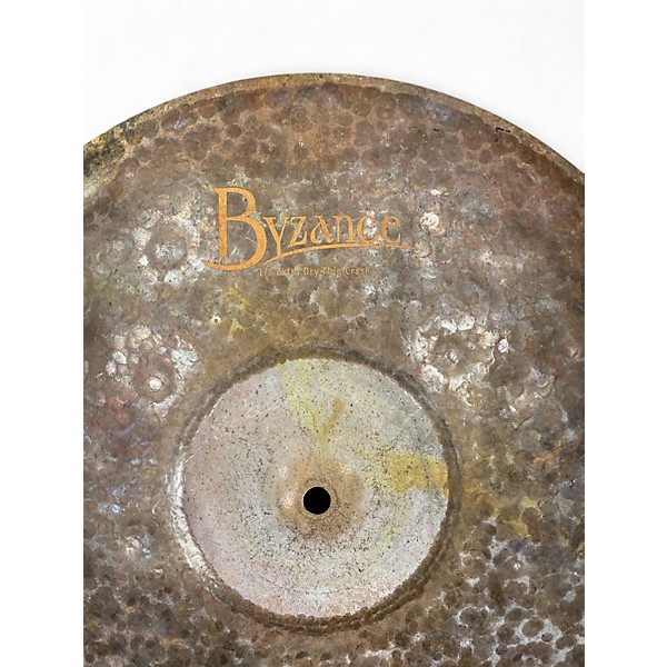 Used MEINL 17in Byzance Extra Thin Dry Crash Cymbal