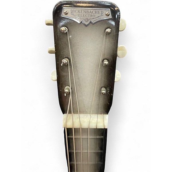 Vintage 1930s Rickenbacker NS Silverburst Lap Steel