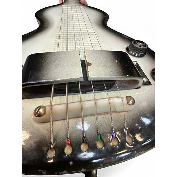 Vintage 1930s Rickenbacker NS Silverburst Lap Steel