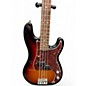 Used Fender American Standard Precision Bass 3 Tone Sunburst Electric Bass Guitar