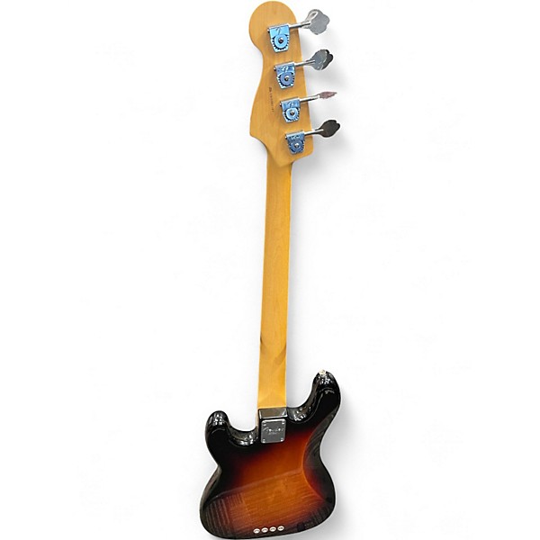 Used Fender American Standard Precision Bass 3 Tone Sunburst Electric Bass Guitar