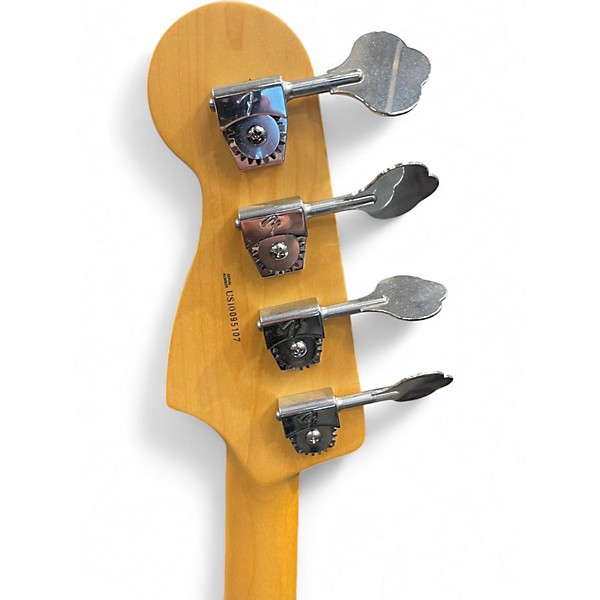 Used Fender American Standard Precision Bass 3 Tone Sunburst Electric Bass Guitar