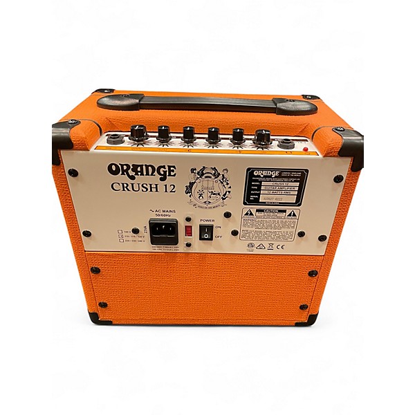 Used Orange Amplifiers Crush 12 Guitar Combo Amp