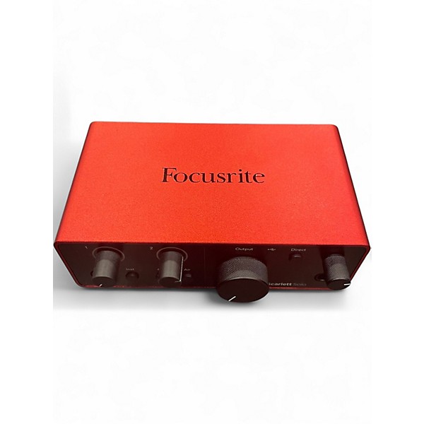 Used Focusrite SCARLETT SOLO GEN 4 Audio Interface
