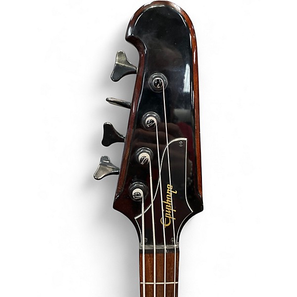 Used Epiphone thunderbird E1 Vintage Sunburst Electric Bass Guitar