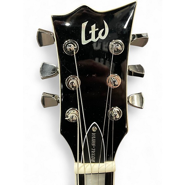 Used ESP ltd royal shiva SILVER BURST Solid Body Electric Guitar