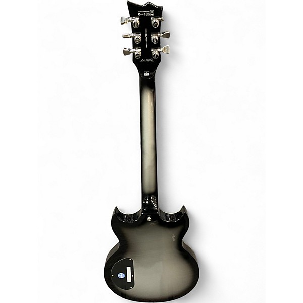 Used ESP ltd royal shiva SILVER BURST Solid Body Electric Guitar